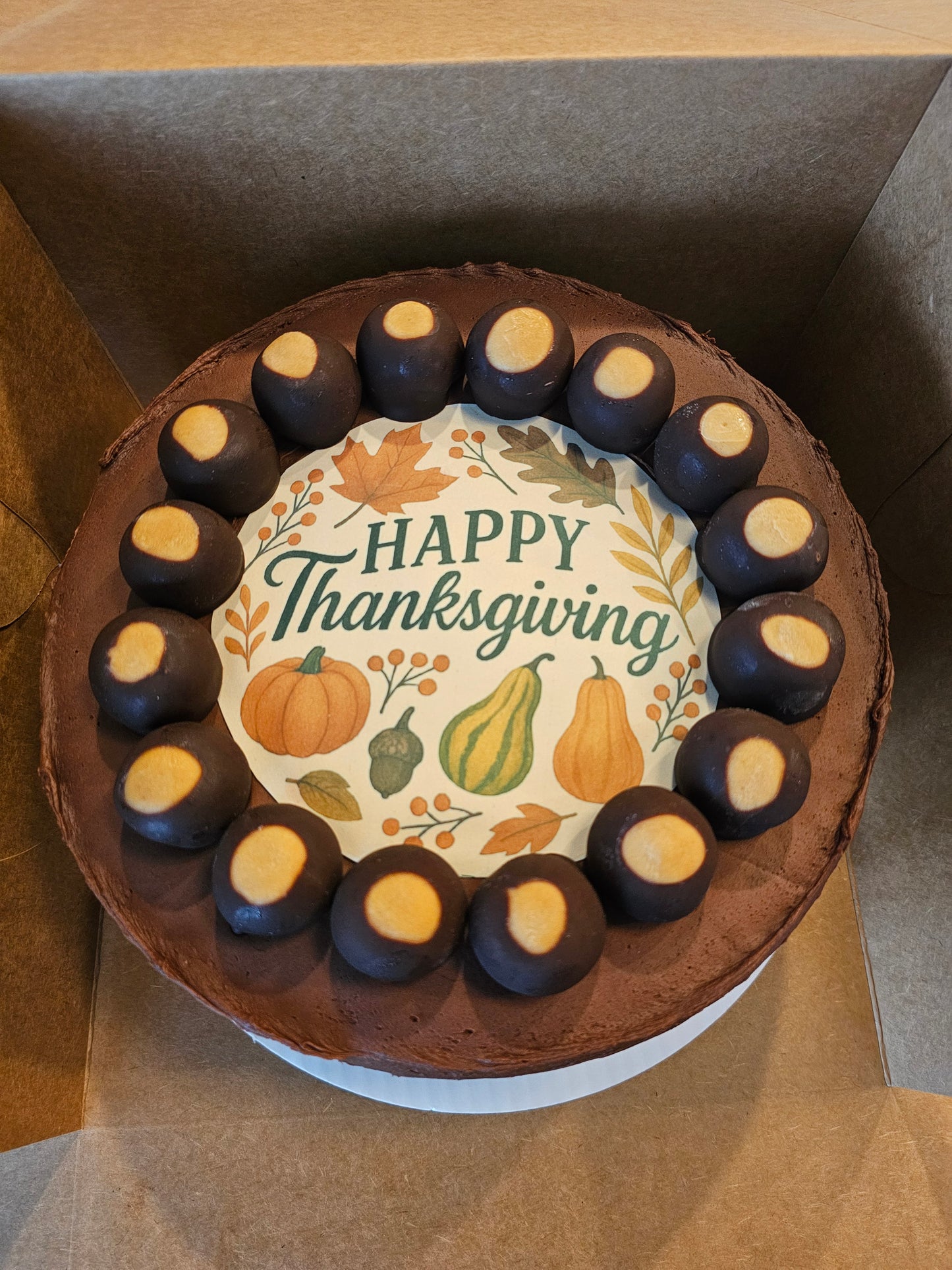 The Original Buckeye Cake — Seasonal Special Edition - click here